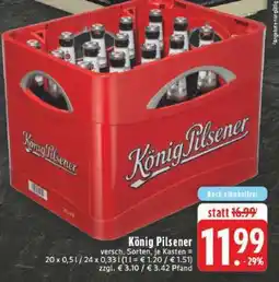 Edeka König Pilsener Angebot