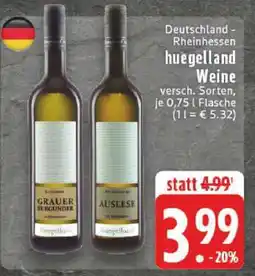 Edeka huegelland Weine Angebot