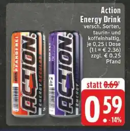 Edeka Action Energy Drink Angebot