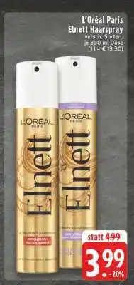 Edeka L’Oréal Paris Elnett Haarspray Angebot
