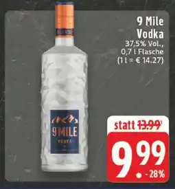 Edeka 9 MILE Vodka Angebot
