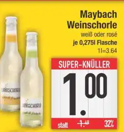 Edeka Maybach Weinschorle Angebot