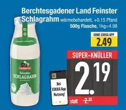Edeka Berchtesgadener Land Feinster Schlagrahm Angebot