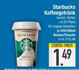 Edeka Starbucks Kaffeegetränk Angebot