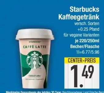 Edeka Starbucks Kaffeegetränk Angebot