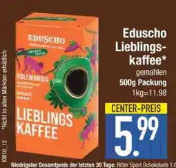Edeka EDUSCHO Lieblingskaffee Angebot