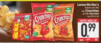 Edeka Lorenz Nic Nac’s oder Crunchips Angebot