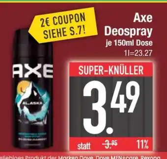 Edeka AXE Deospray Angebot