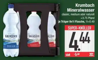 Edeka Krumbach Mineralwasser Angebot