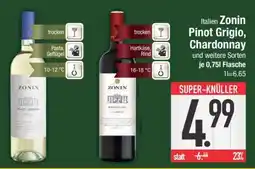 Edeka Italien Zonin Pinot Grigio, Chardonnay und weitere Sorten Angebot