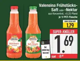 Edeka Valensina Frühstücks-Saft oder -Nektar Angebot