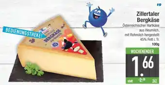 Edeka Zillertaler Bergkäse Angebot