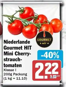 HIT Niederlande Gourmet HIT Mini Cherrystrauch-tomaten Angebot