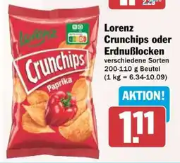 HIT Lorenz Crunchips oder Erdnusslocken Angebot