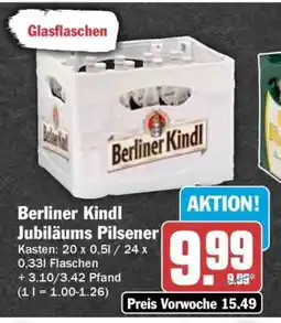 HIT BERLINER KINDL Jubiläums Pilsener Angebot