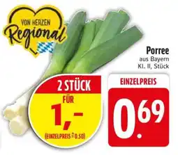 Edeka Porree Angebot