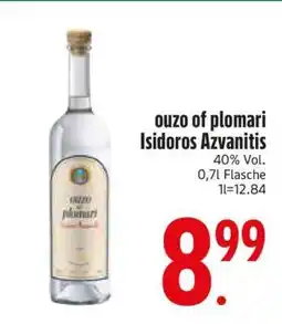 Edeka ouzo of plomari Isidoros Azvanitis Angebot
