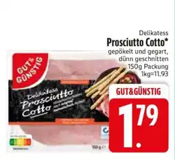 Edeka Delikatess Prosciutto Cotto Angebot