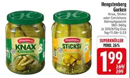 Edeka Hengstenberg Gurken Angebot