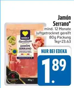 Edeka Jamón Serrano Angebot