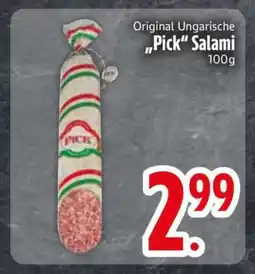 Edeka Original Ungarische 'Pick' Salami Angebot