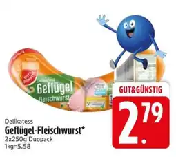 Edeka Delikatess Geflügel-Fleischwurst Angebot