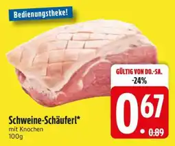 Edeka Schweine-Schäuferl mit Knochen Angebot