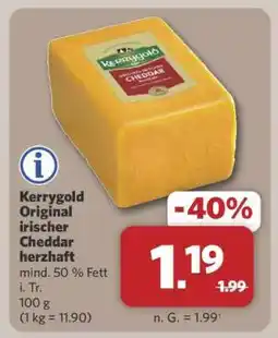 Combi Kerrygold Original irischer Cheddar herzhaft Angebot