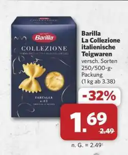 Combi Barilla La Collezione italienische Teigwaren Angebot
