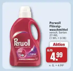 Combi PERWOLL Flüssigwaschmittel Angebot