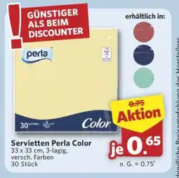 Combi Servietten Perla Color Angebot