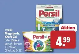 Combi Persil Megaperls, Kraft Gel oder Discs Angebot