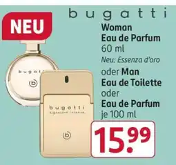 Rossmann bugatti Woman Eau de Parfum Angebot