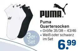 Rossmann Puma Quartersocken Angebot