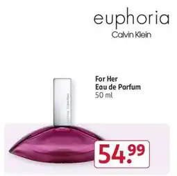Rossmann euphoria Calvin Klein Angebot