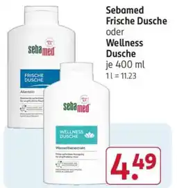 Rossmann Sebamed Frische Dusche oder Wellness Dusche Angebot