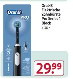 Rossmann Oral-B Elektrische Zahnbürste Pro Series 1 Black Angebot