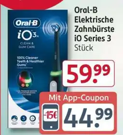 Rossmann Oral-B Elektrische Zahnbürste iO Series 3 Angebot