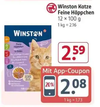 Rossmann Winston Katze Feine Häppchen Angebot
