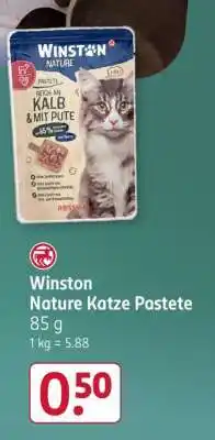 Rossmann Winston Nature Katze Pastete Angebot