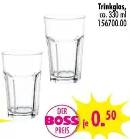 Möbel Boss Trinkglas Angebot