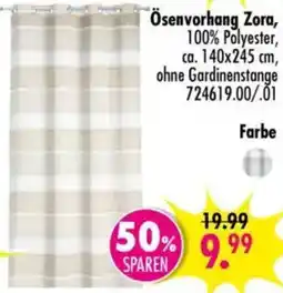 Möbel Boss Ösenvorhang Zora Angebot