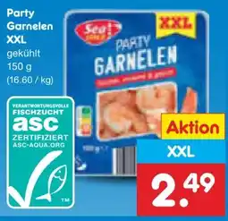 Netto Marken-Discount Seagold Party Garnelen XXL Angebot