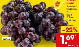 Netto Marken-Discount MarktTag Trauben Angebot