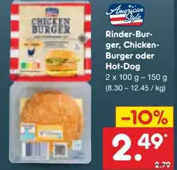 Netto Marken-Discount American Style Rinder-Burger Angebot
