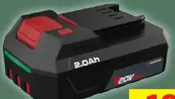 Lidl Parkside Akku 20 V/2 Ah PAP 202 A1 Angebot