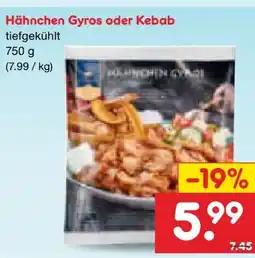 Netto Marken-Discount Hähnchen Gyros Angebot