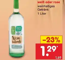 Netto Marken-Discount Weinschorle weiß Angebot