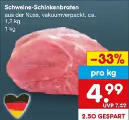 Netto Marken-Discount Schweine-Schinkenbraten Angebot