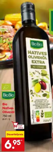 Netto Marken-Discount BioBio Natives Bio Olivenöl Angebot